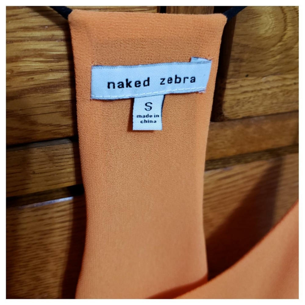 Naked Zebra Racerback Top NWOT - Picture 2 of 3
